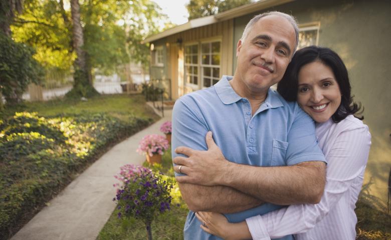 Retired couple